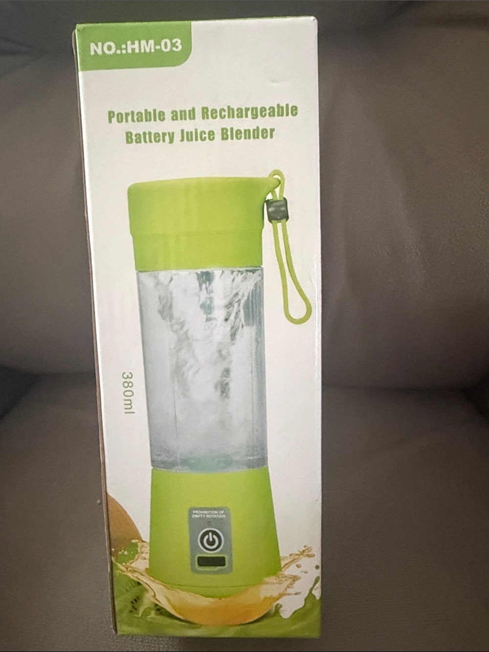 Portable Rechargeable Juice Blender - Lime Green
